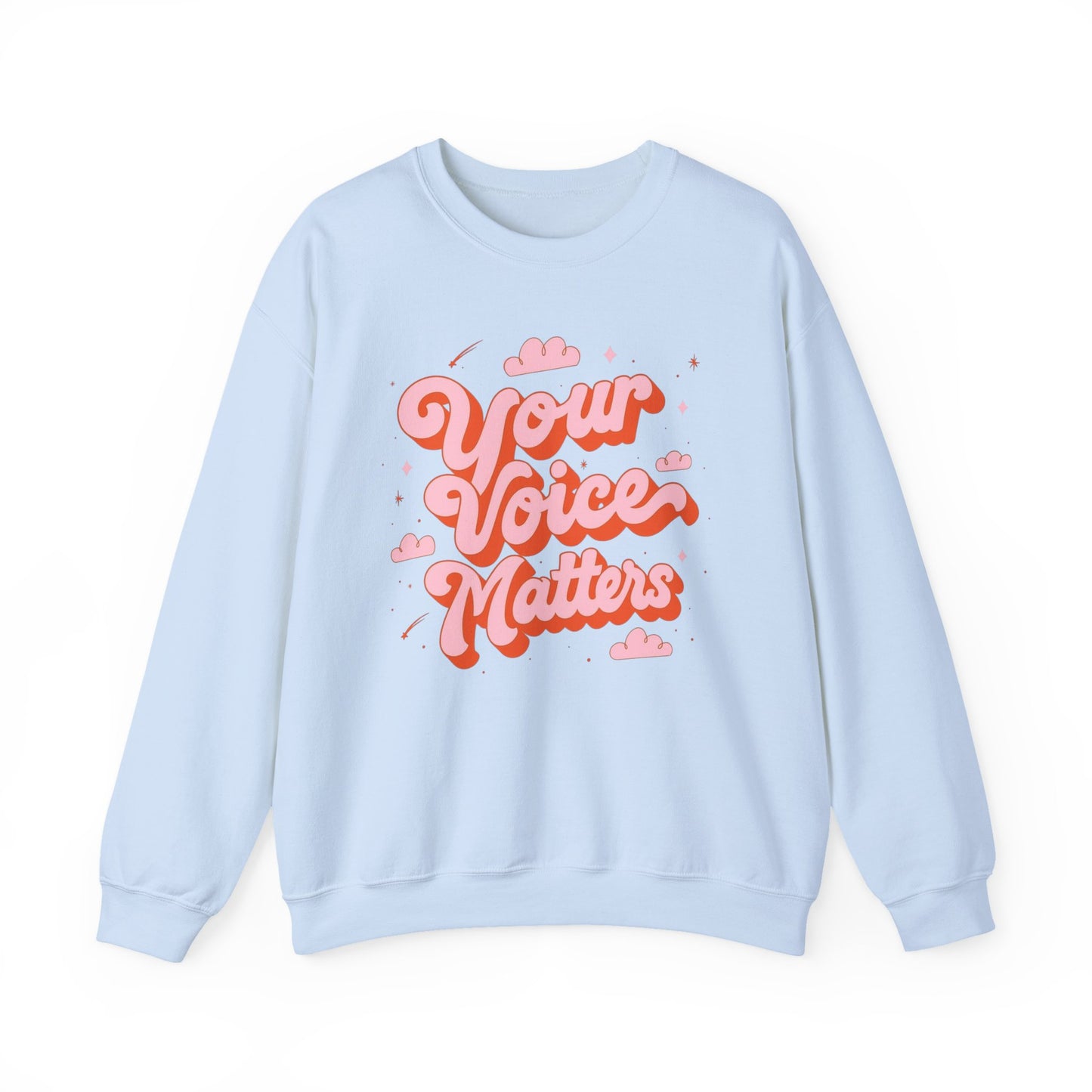 Your Voice Matters Crewneck Sweatshirt