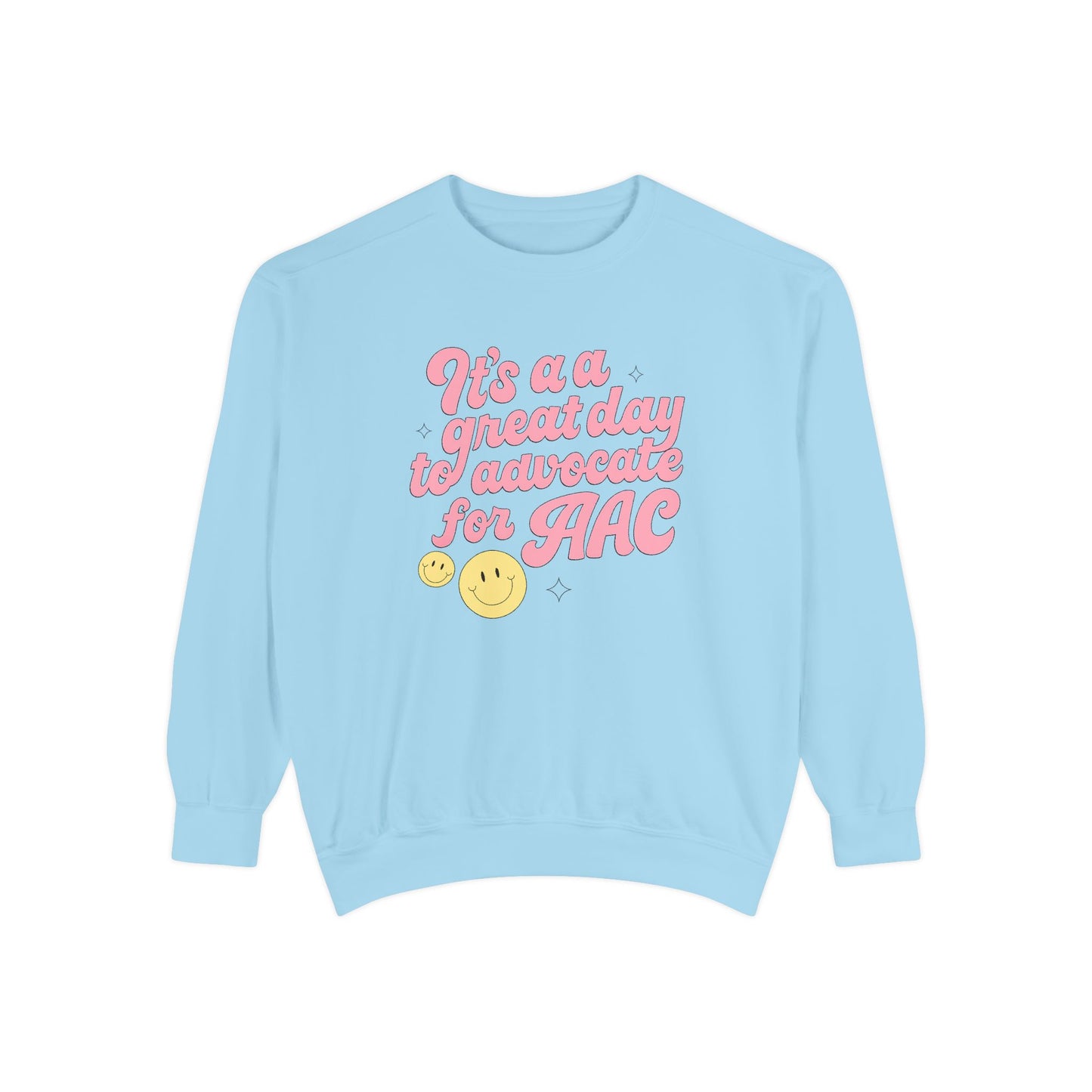 Advocate for AAC Comfort Colors Sweatshirt
