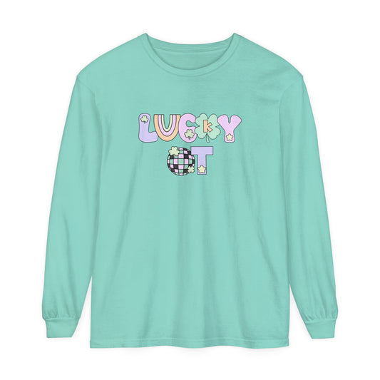 Lucky OT Long Sleeve Comfort Colors T-Shirt