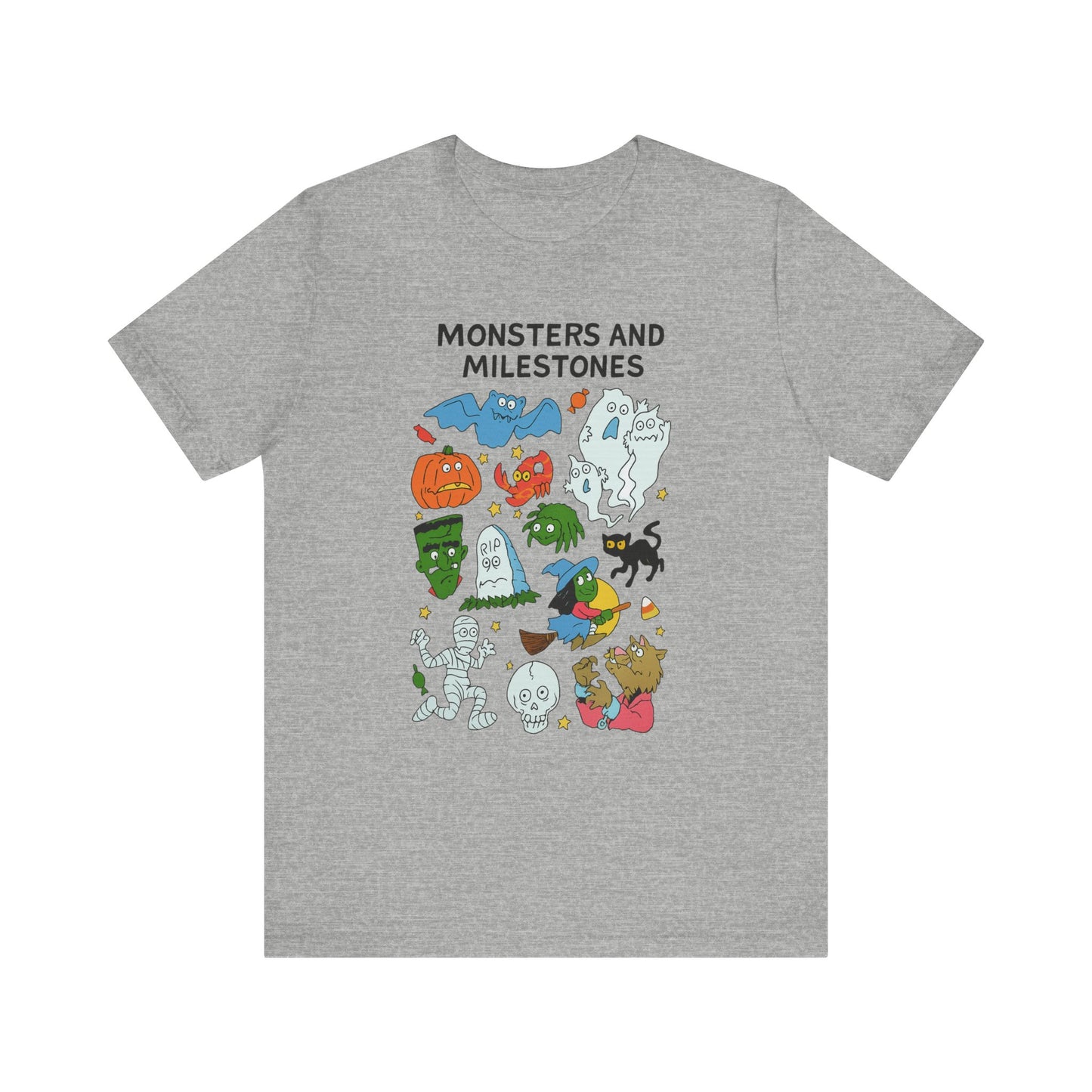 Monsters and Milestones Jersey T-Shirt