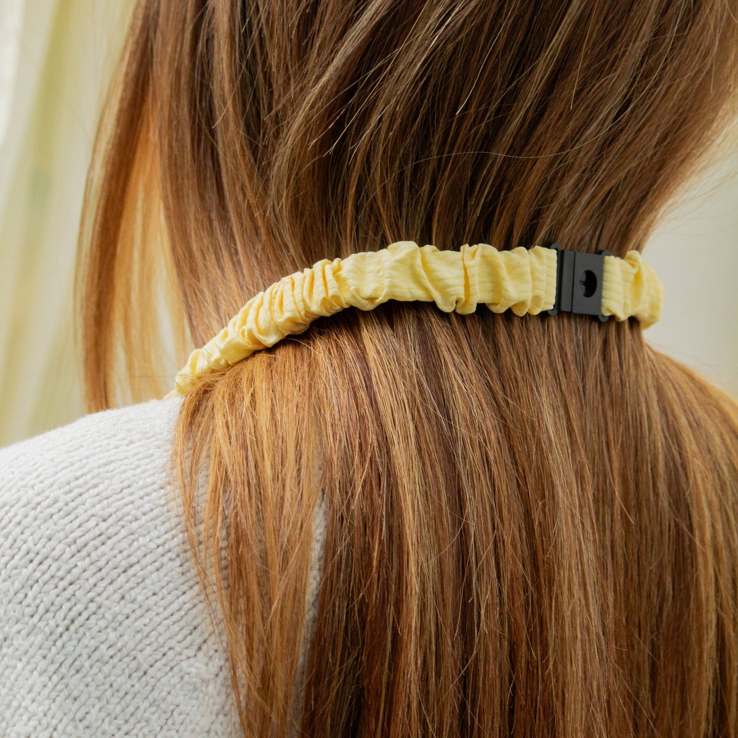 Breakaway Scrunchie Lanyard | Butter Yellow