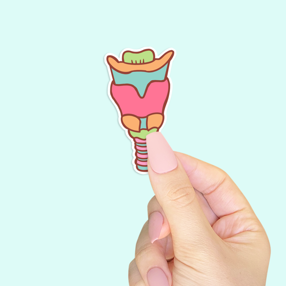 Larynx Sticker