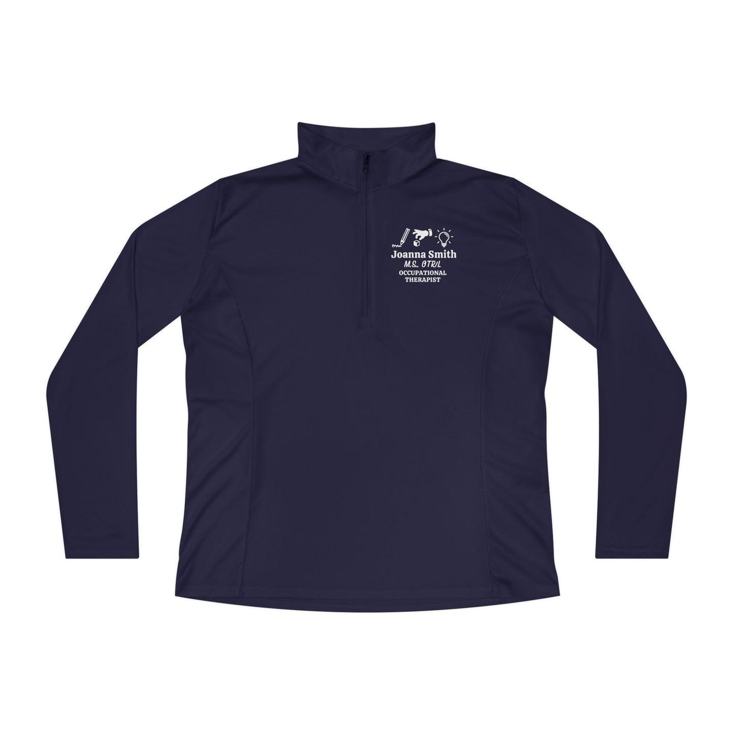 Personalized OT Women's Quarter-Zip Pullover
