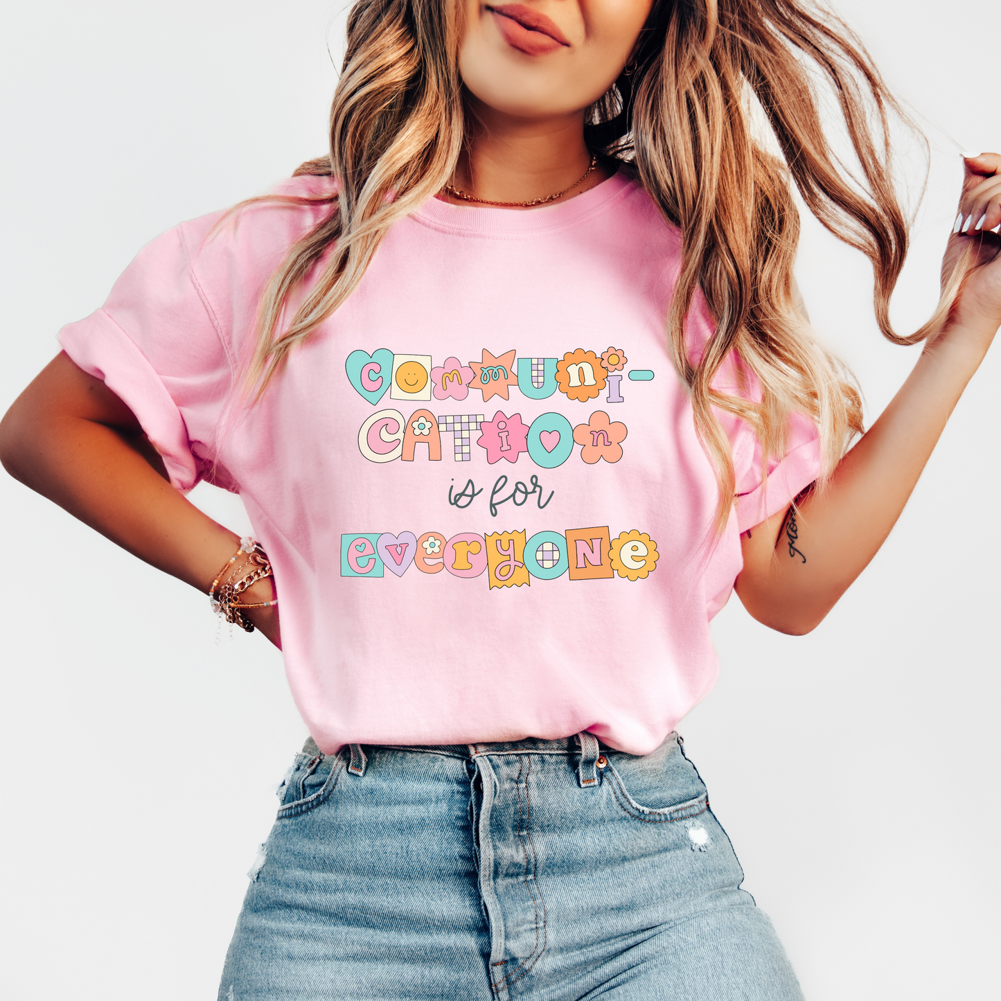 Communication Is for Everyone Comfort Colors T-Shirt