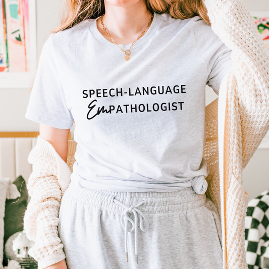 Speech-Language Empathologist Jersey T-Shirt