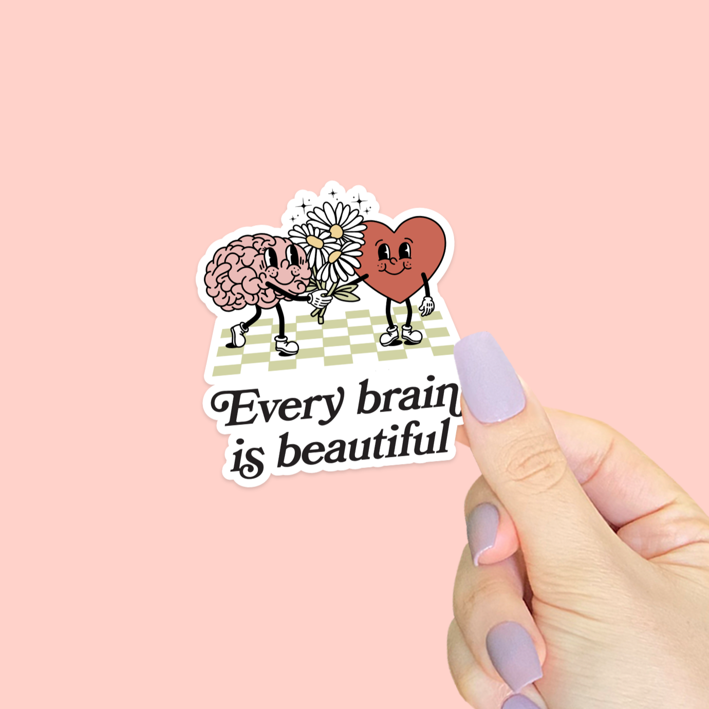Every Brain Is Beautiful Sticker