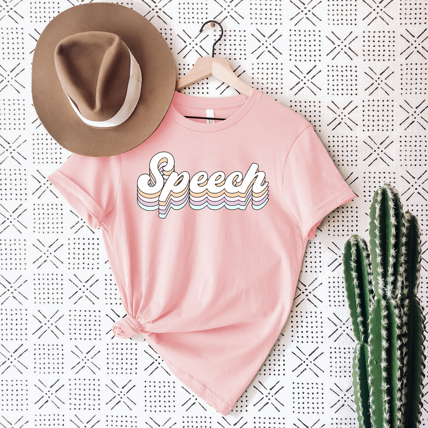 Retro Speech Jersey T-Shirt