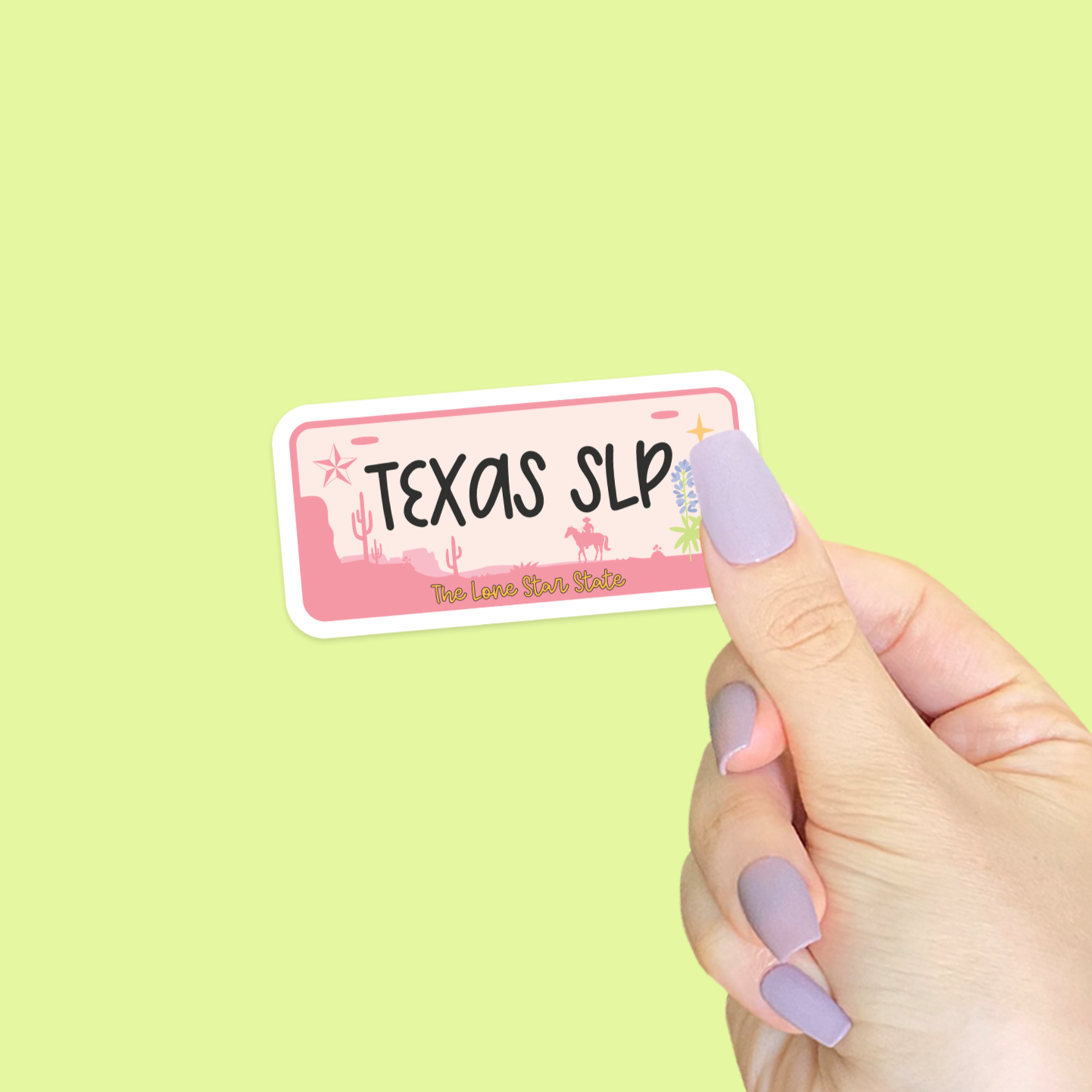 Texas SLP Sticker