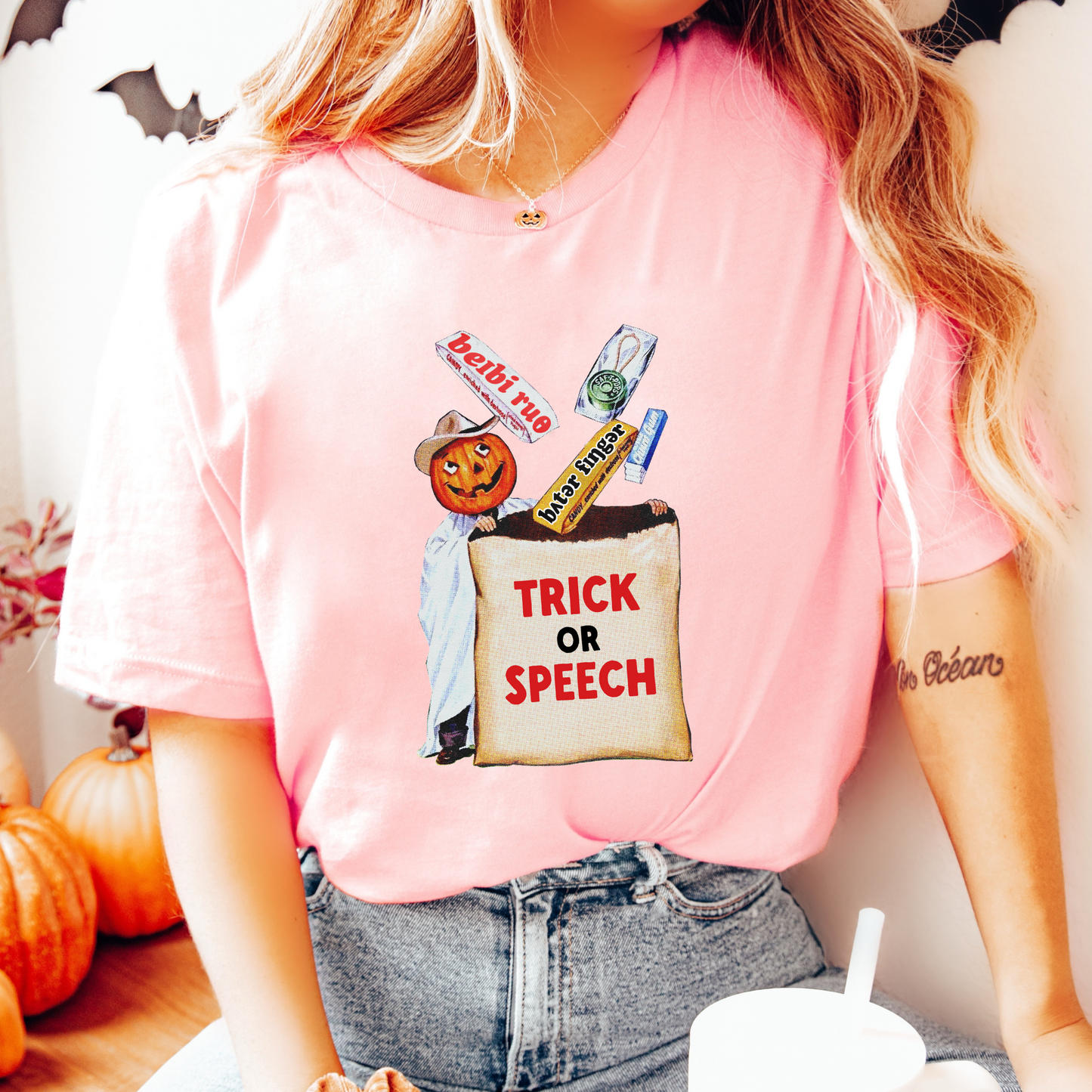 Trick or Speech Jersey T-Shirt