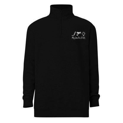 Personalized Embroidered OTR/L Quarter Zip Sweatshirt