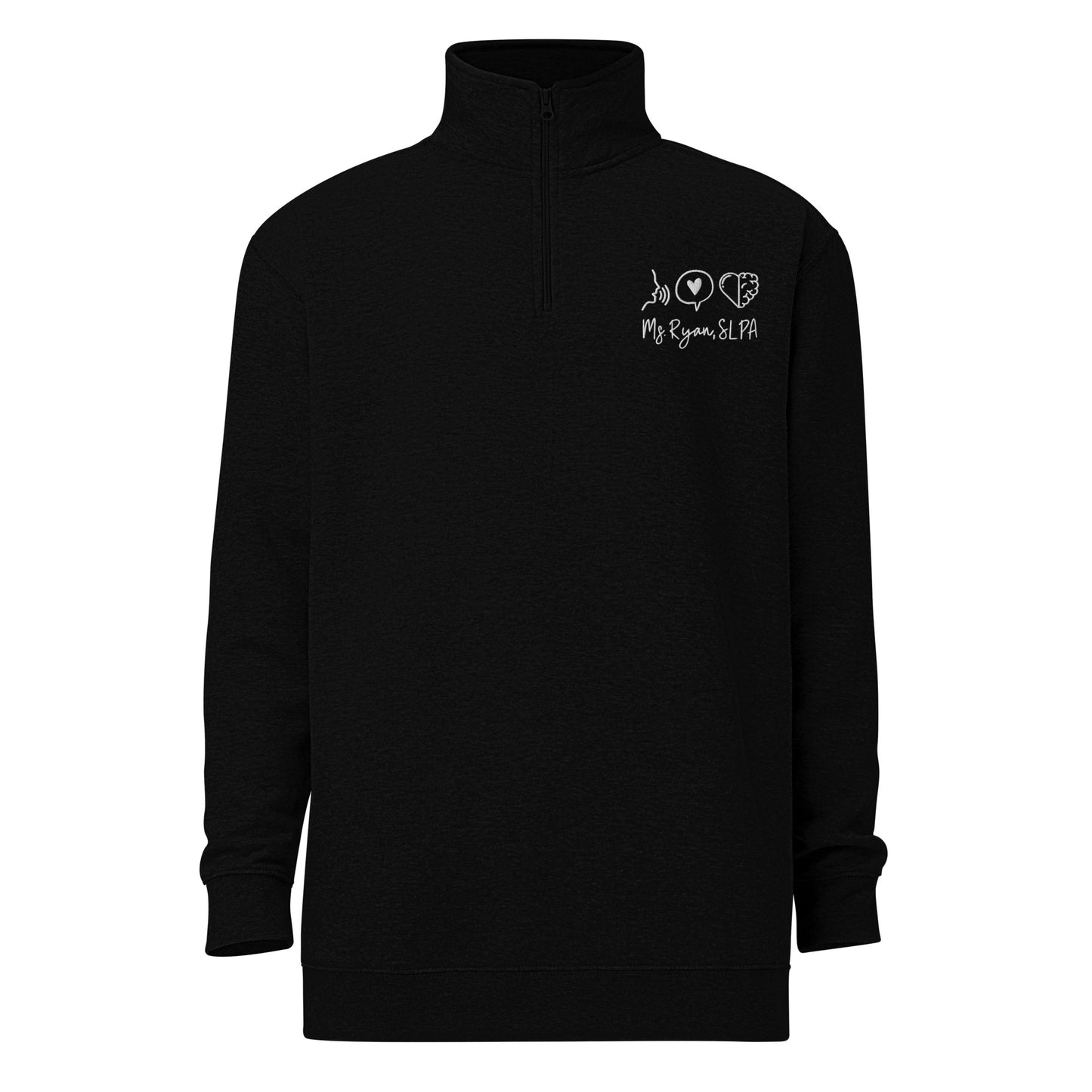 Personalized Embroidered SLPA Quarter Zip Sweatshirt
