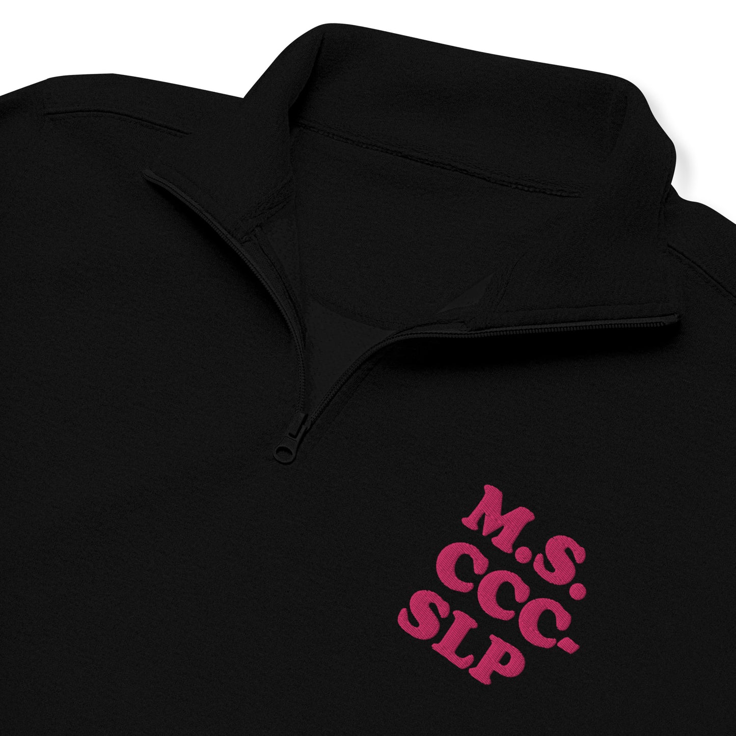Custom Credentials Embroidered Quarter Zip Sweatshirt
