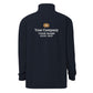Personalized Speech Company Quarter Zip Sweatshirt | Front and Back Embroidery