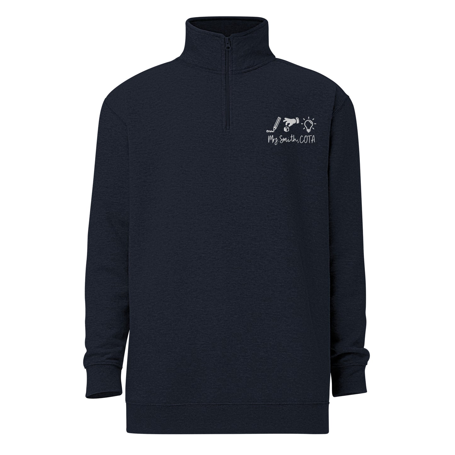 Personalized Embroidered COTA Quarter Zip Sweatshirt