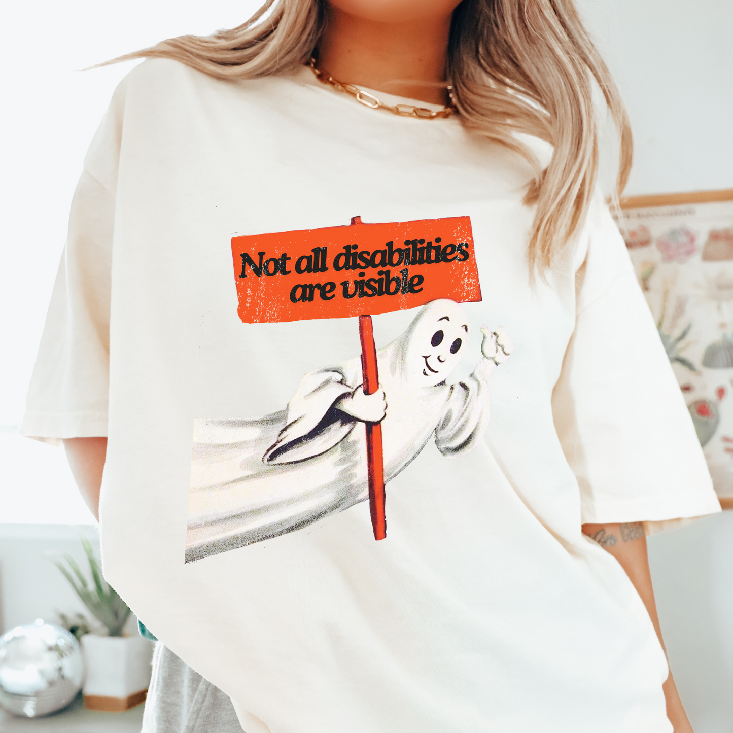 Not All Disabilities Are Visible Comfort Colors T-Shirt