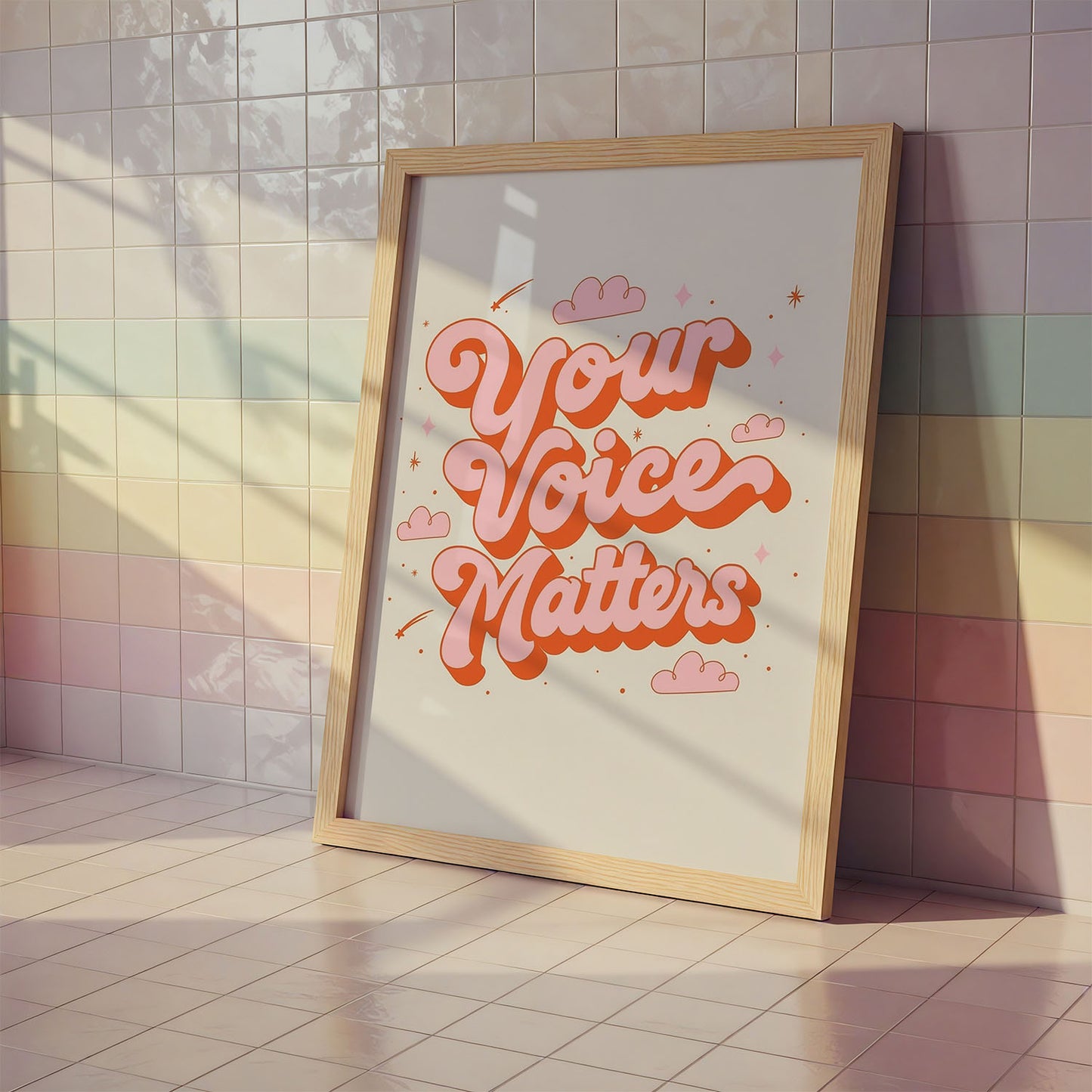 Your Voice Matters Digital Print
