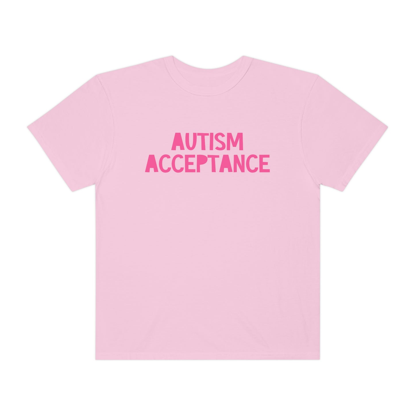 Autism Acceptance Tonal Comfort Colors T-Shirt