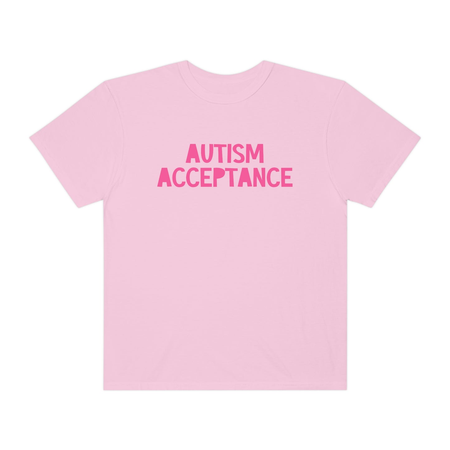 Autism Acceptance Tonal Comfort Colors T-Shirt