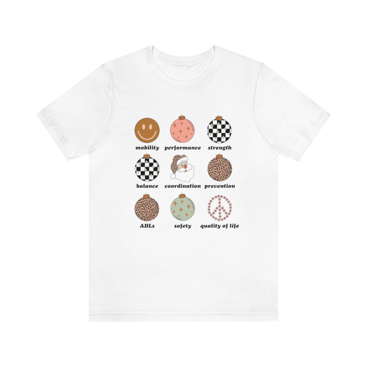 Retro Holiday PT Scope of Practice Jersey T-Shirt