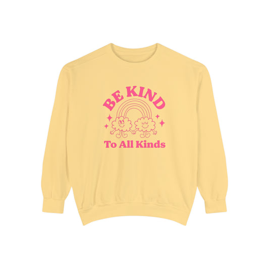 Be Kind to All Kinds Comfort Colors Sweatshirt