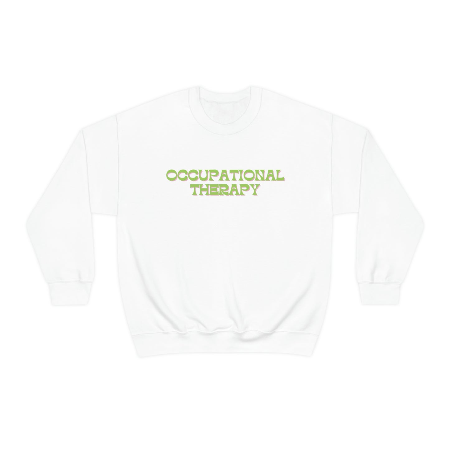 OT Bright Floral Crewneck Sweatshirt | Front and Back Design