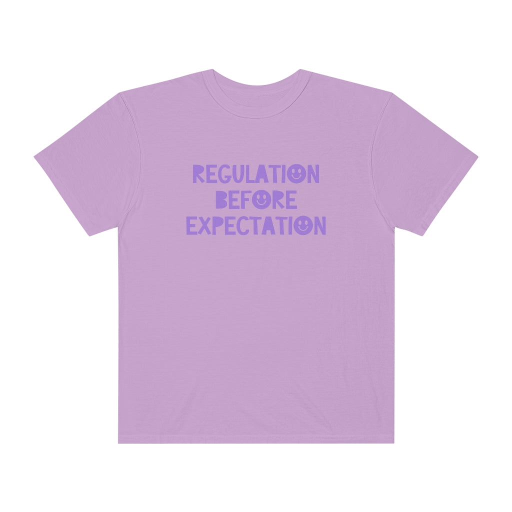 Regulation Before Expectation Tonal Comfort Colors T-Shirt