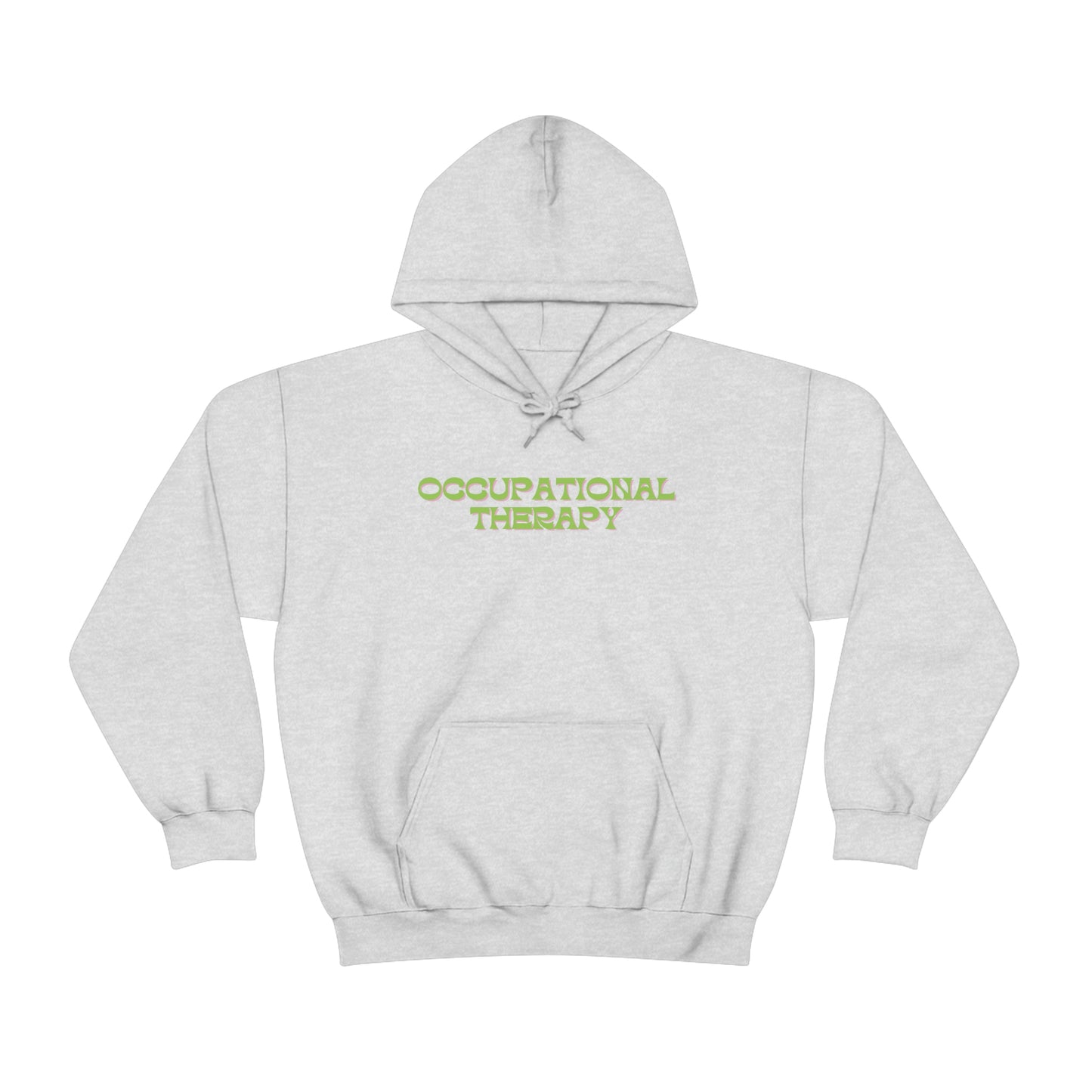 Occupational Therapy Bright Floral Hoodie | Front and Back Print