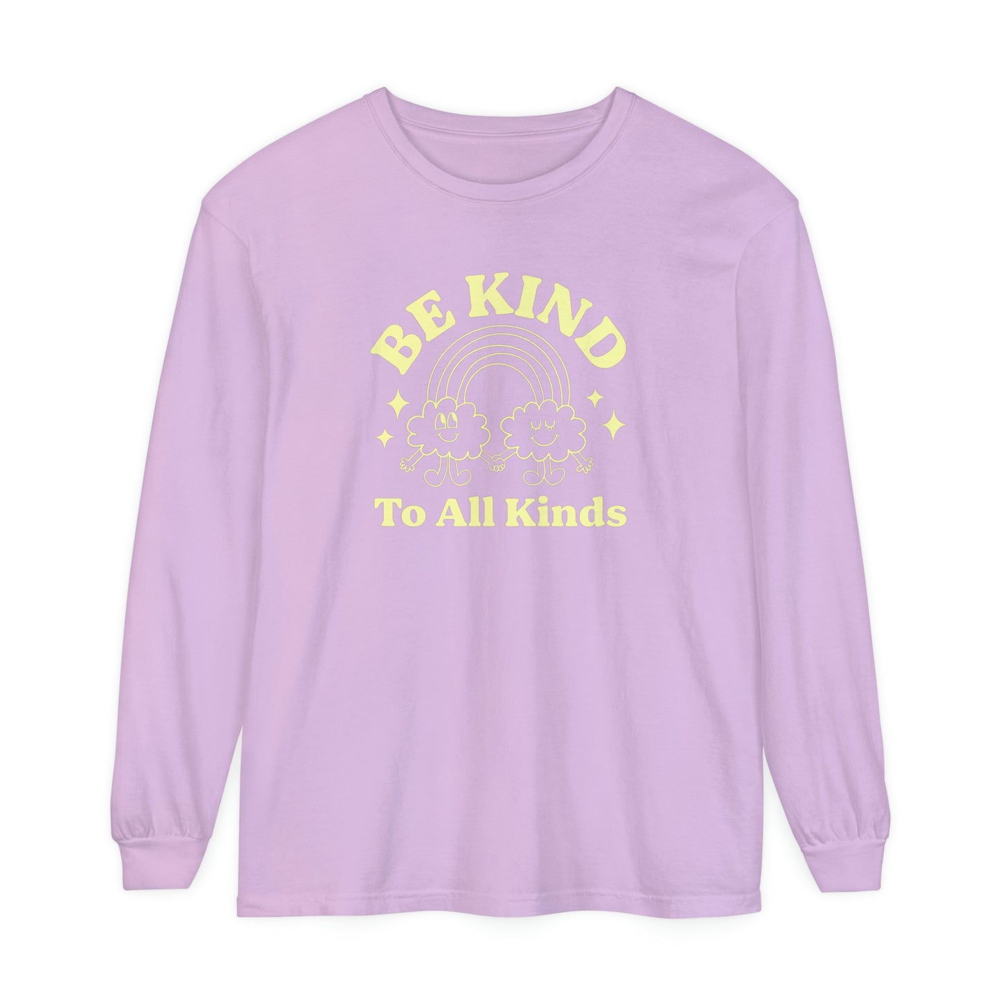Be Kind to All Kinds Long Sleeve Comfort Colors T-Shirt