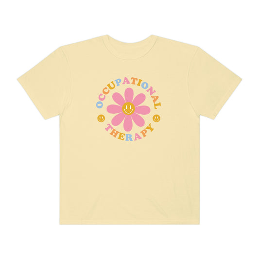 Occupational Therapy Daisy Multicolored Comfort Colors T-Shirt