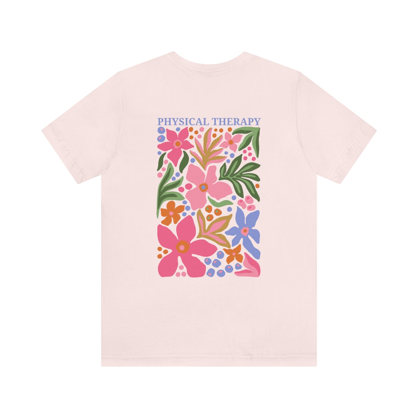 Physical Therapy Jersey T-Shirt | Front and Back Print