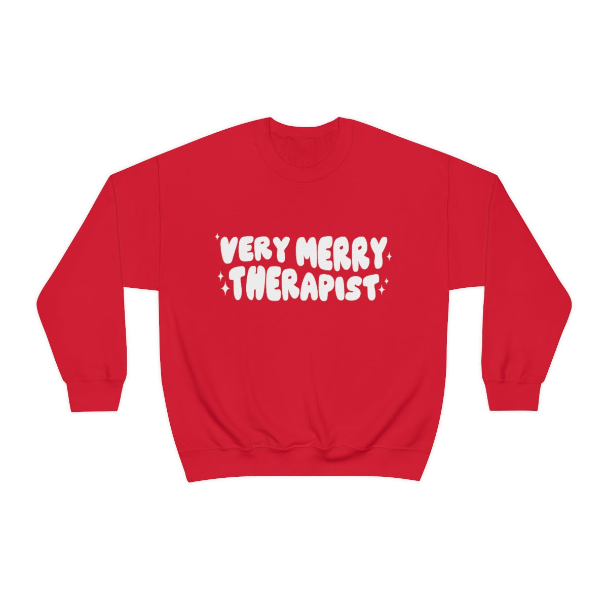 Very Merry Therapist Crewneck Sweatshirt