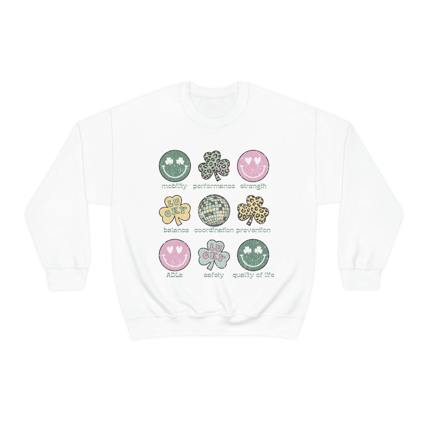 St Patrick's PT Scope Distressed Crewneck Sweatshirt