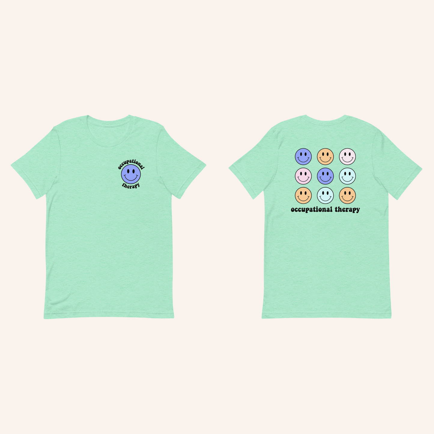 Multicolored OT Jersey T-Shirt | Front and Back Print