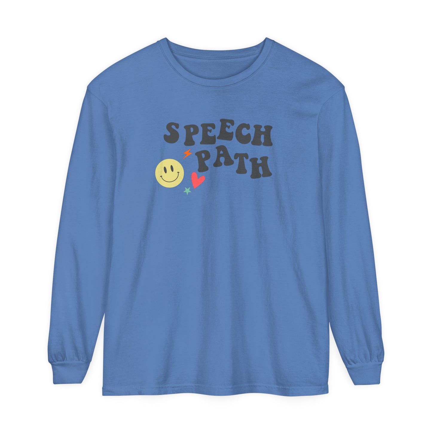 Speech Path Long Sleeve Comfort Colors T-shirt