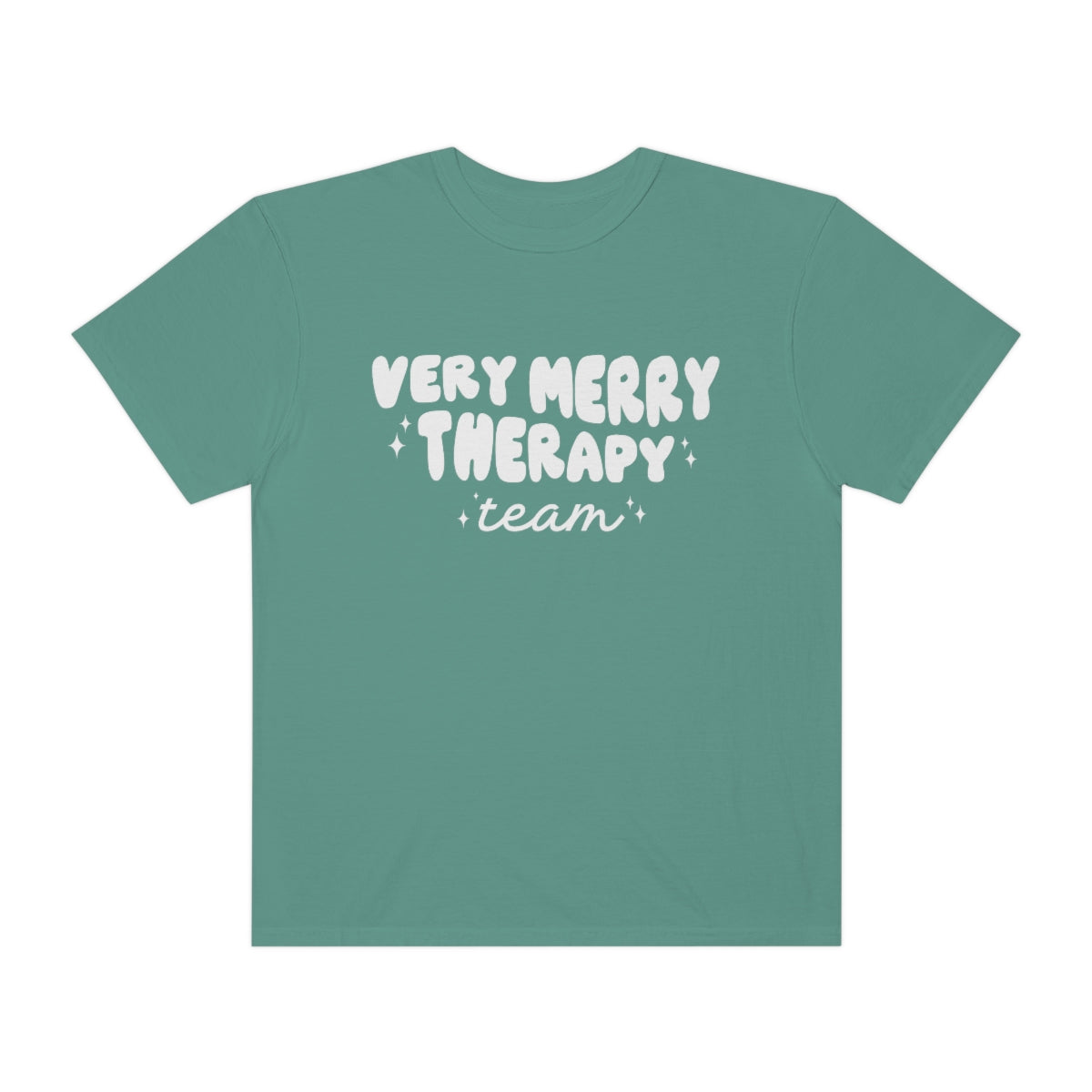 Very Merry Therapy Team Comfort Colors T-Shirt