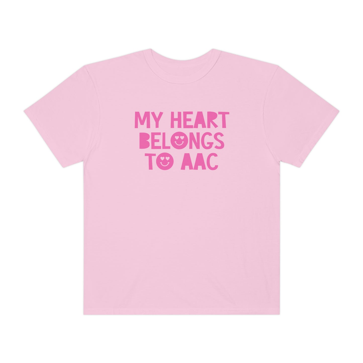 My Heart Belongs to AAC Tonal Comfort Colors T-Shirt