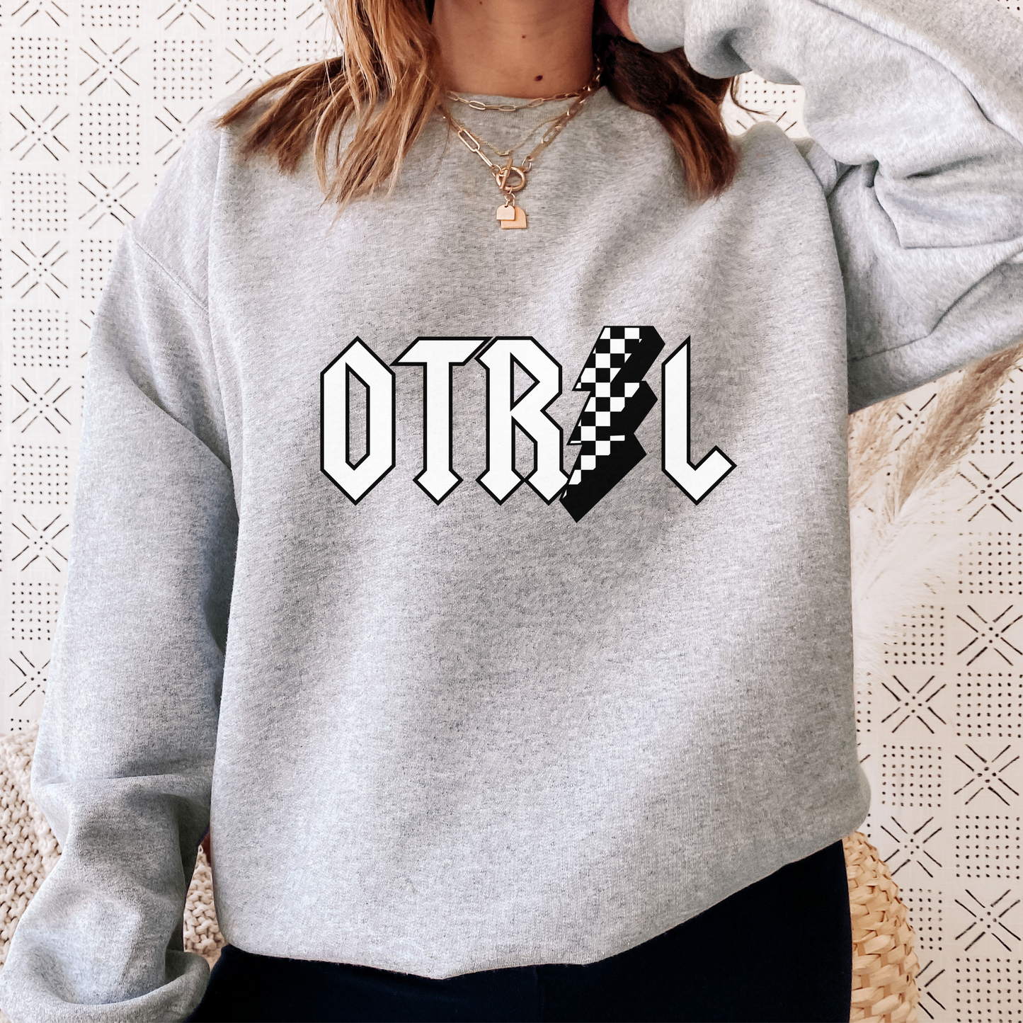 OTR/L Band Inspired Crewneck Sweatshirt