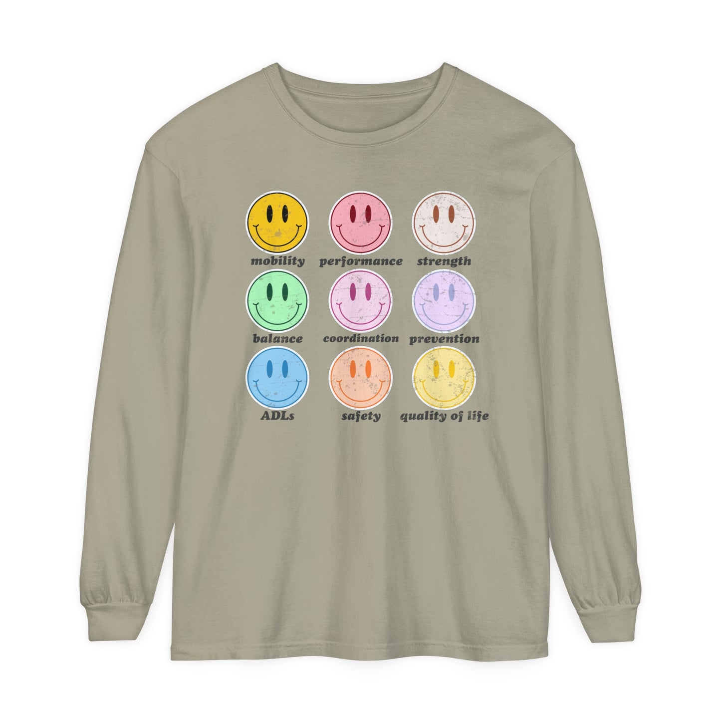 Retro PT Scope Long Sleeve Comfort Colors T-Shirt