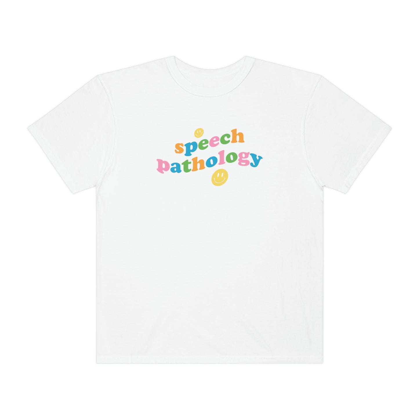 Speech Pathology Wavy Comfort Colors T-Shirt