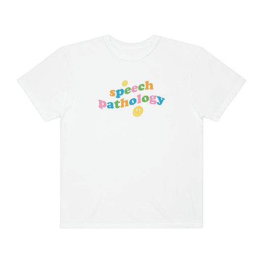 Speech Pathology Wavy Comfort Colors T-Shirt