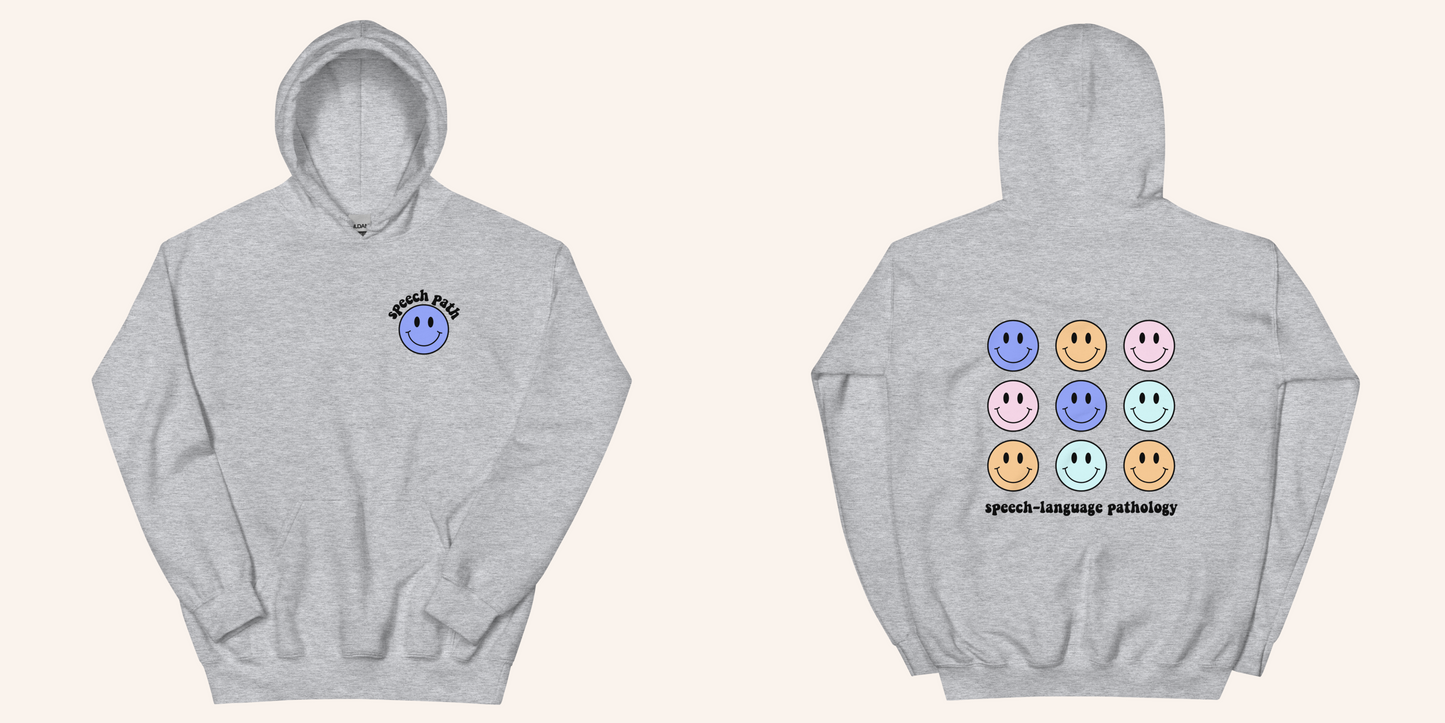 Multicolored Hoodie | Front and Back Print