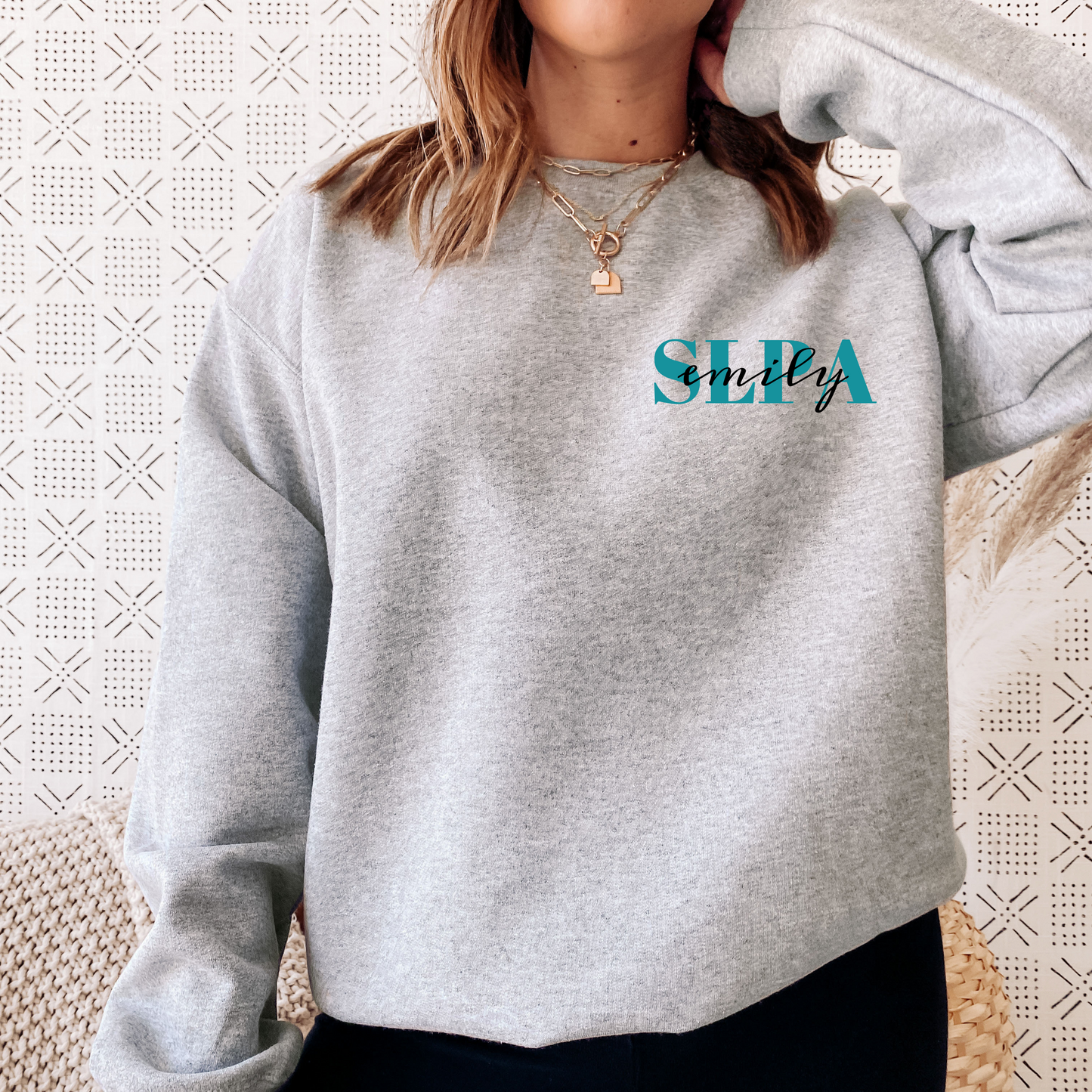 Personalized SLPA Crewneck Sweatshirt