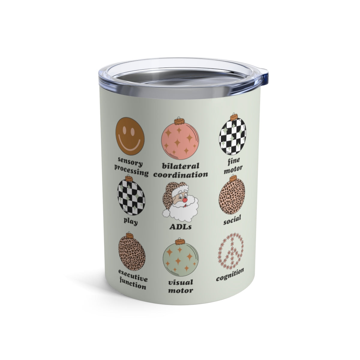 Retro Ornament OT Scope 10oz Tumbler