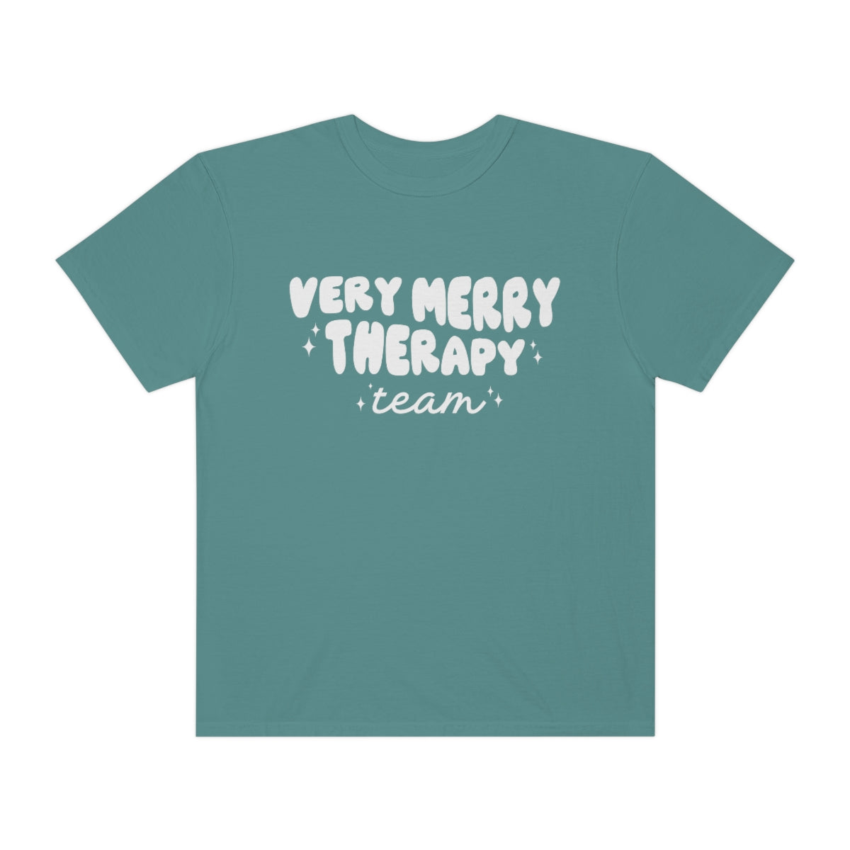 Very Merry Therapy Team Comfort Colors T-Shirt