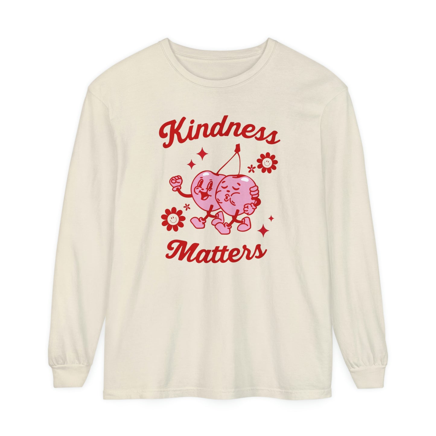 Kindness Matters Long Sleeve Comfort Colors T-Shirt