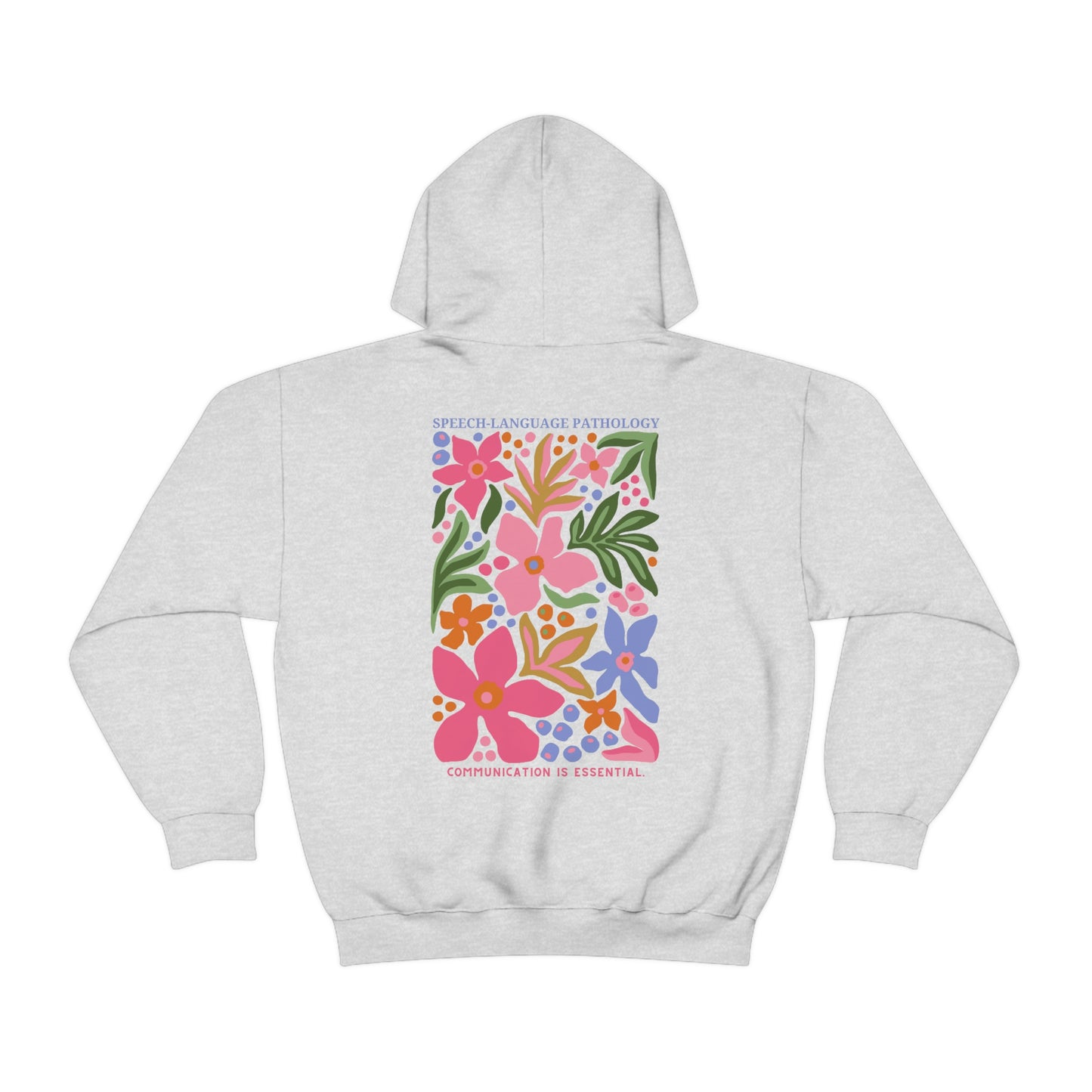 Speech-Language Pathology Hoodie | Front and Back Print