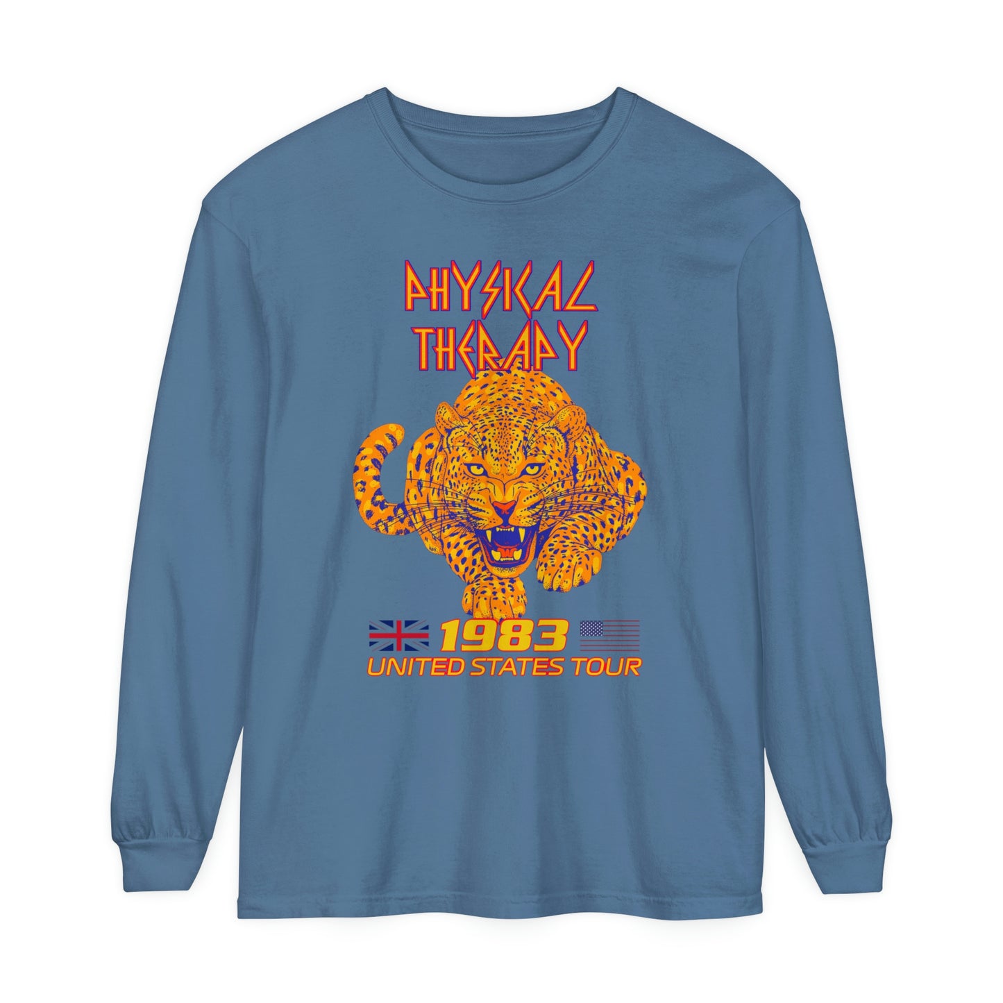 Def PT Band Inspired Long Sleeve Comfort Colors T-Shirt