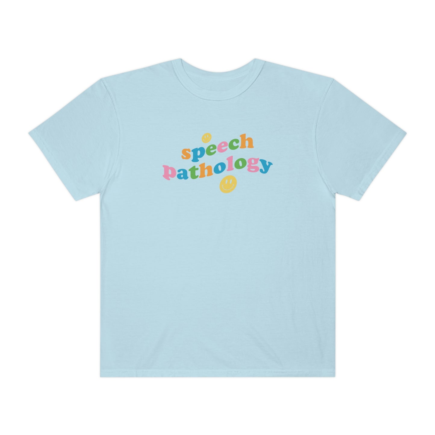 Speech Pathology Wavy Comfort Colors T-Shirt