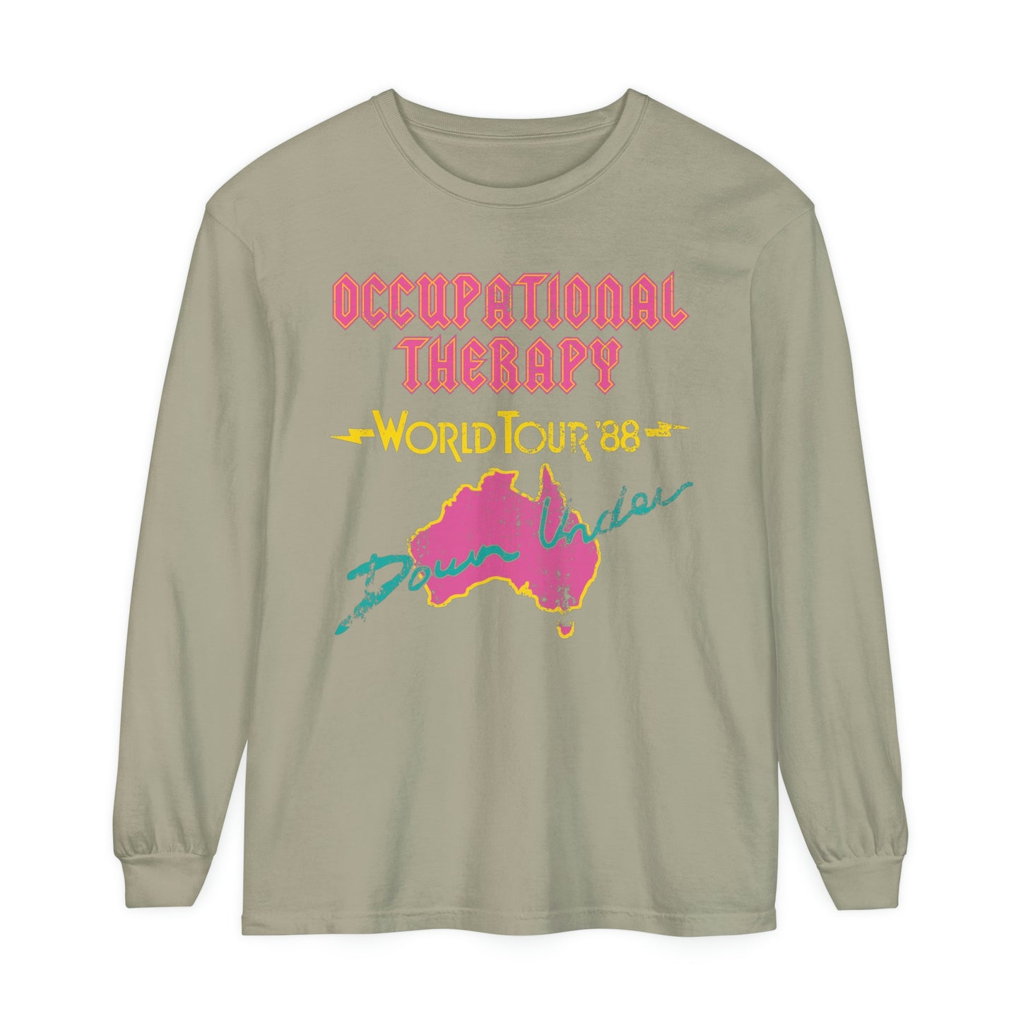OT World Tour Long Sleeve Comfort Colors T-Shirt