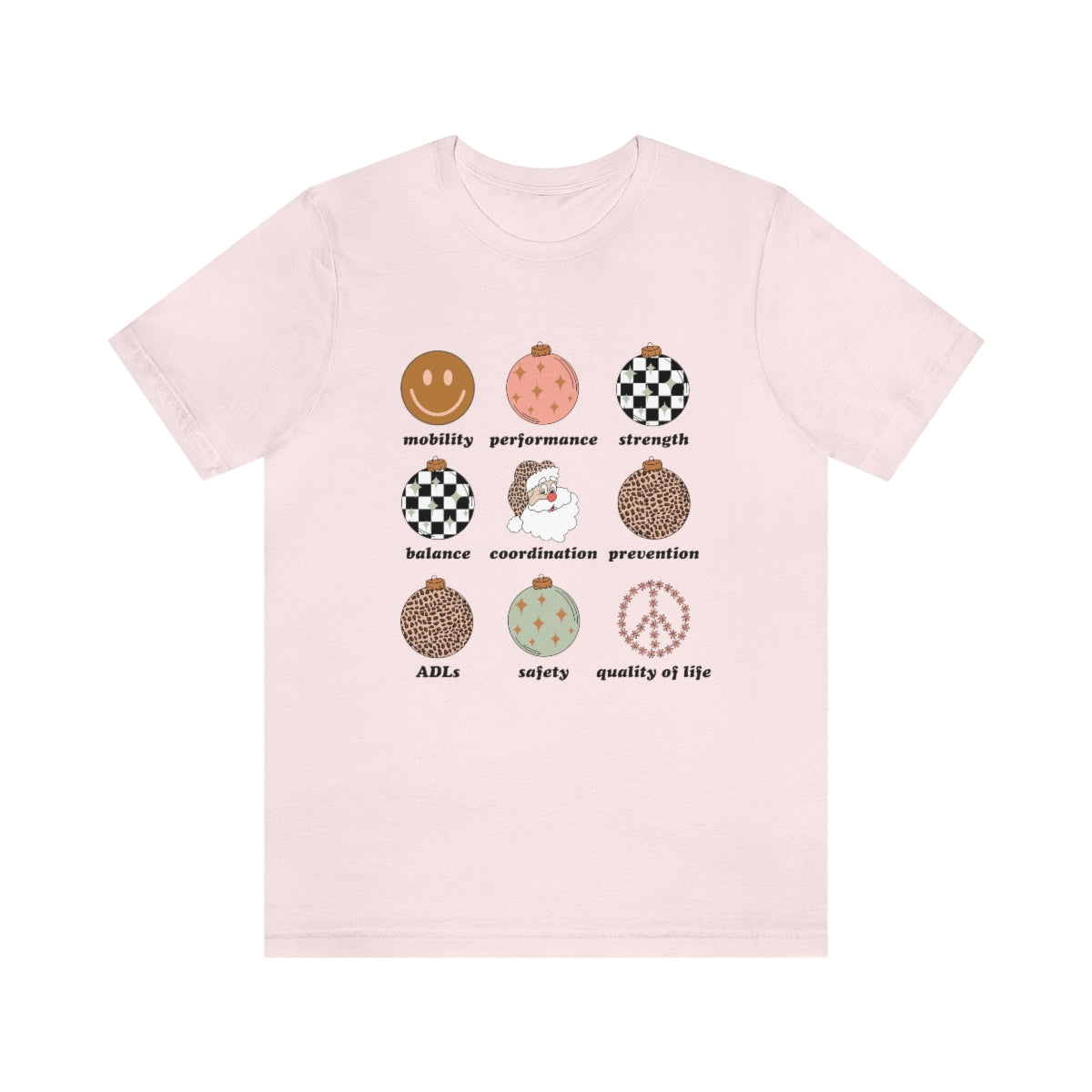 Retro Holiday PT Scope of Practice Jersey T-Shirt